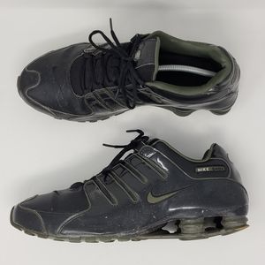 Nike Shox NZ 378341 045 Running Shoes Black 14
